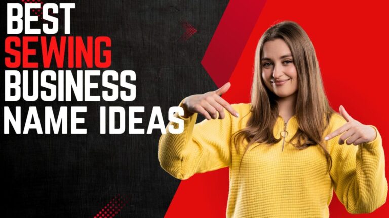 Sewing Business Name Ideas